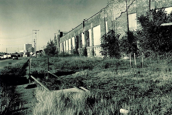 2010. October. Part of Studebaker complex before demolition.