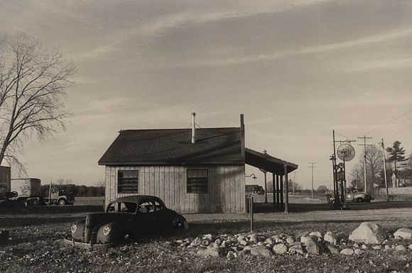 2023.  November 11.  Gas station relics along highway 39, La Porte Co. , northern Indiana.